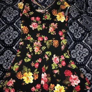 Soft Floral Dress